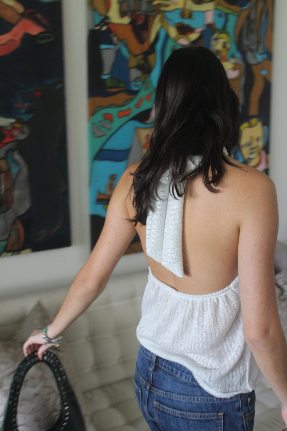 TOP VITTORIA PLATEADO