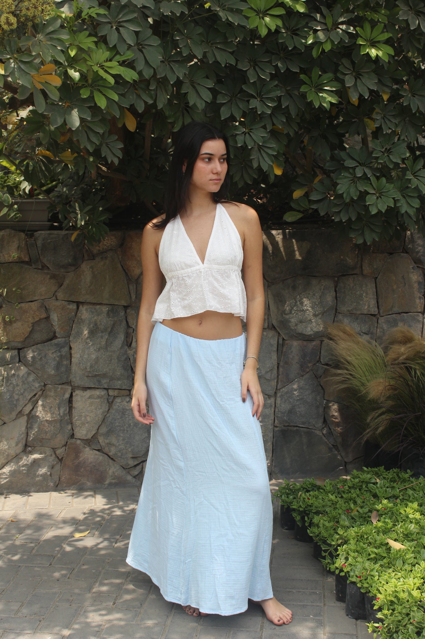 FALDA DOMENICA CELESTE