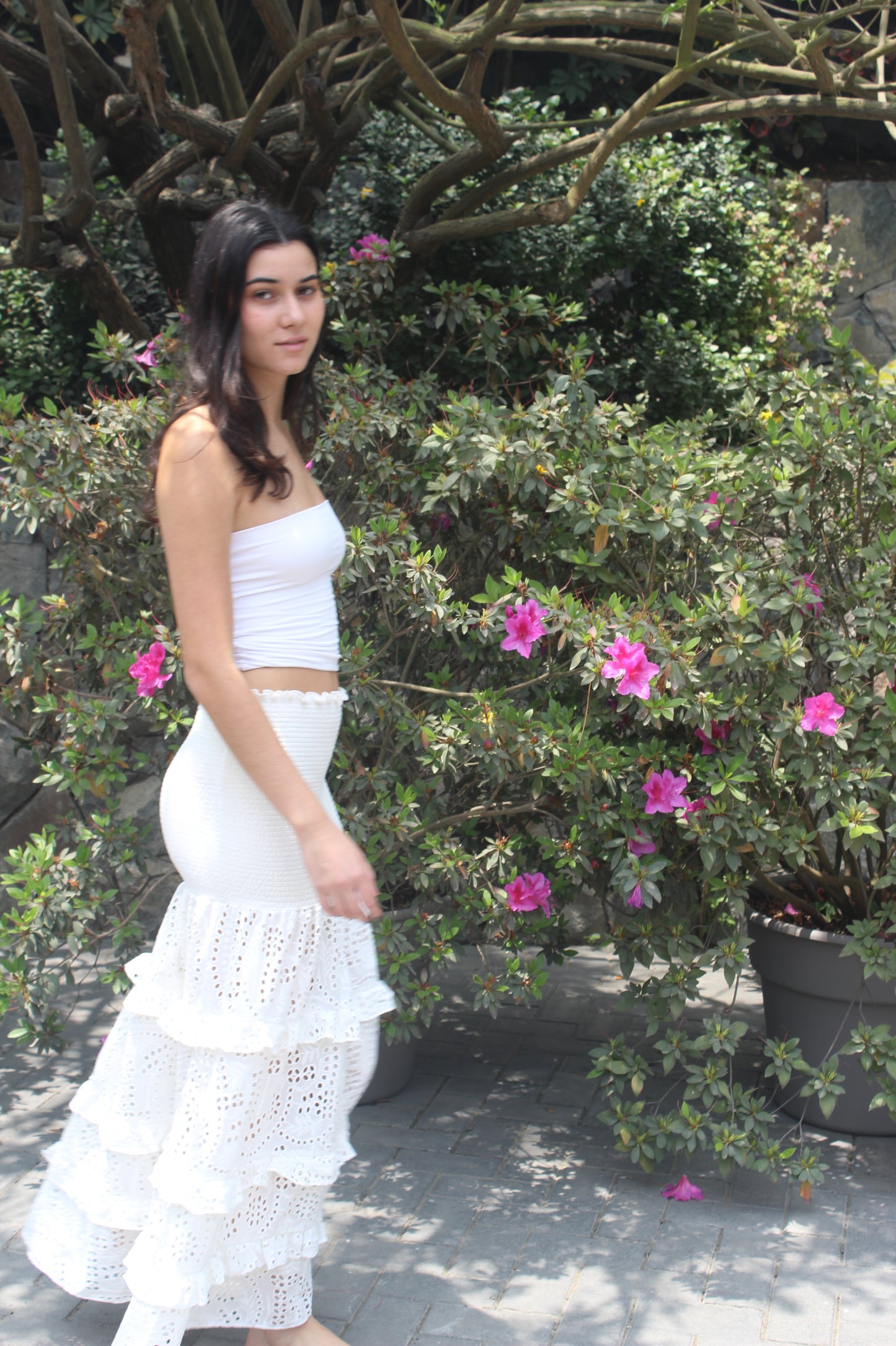 FALDA MIRANDA BRODERIE