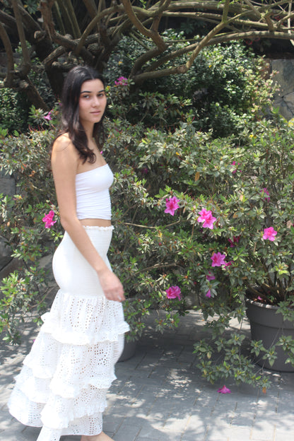 FALDA MIRANDA BRODERIE