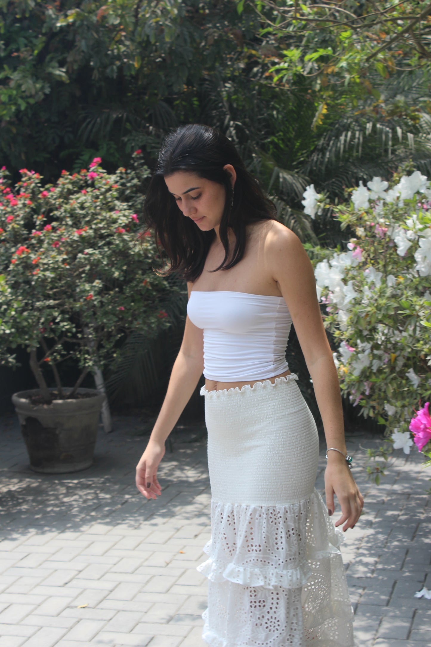FALDA MIRANDA BRODERIE