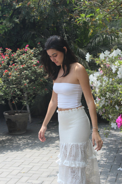 FALDA MIRANDA BRODERIE
