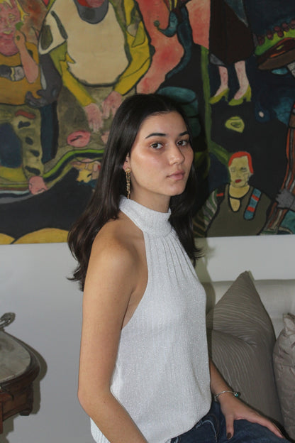 TOP VITTORIA PLATEADO