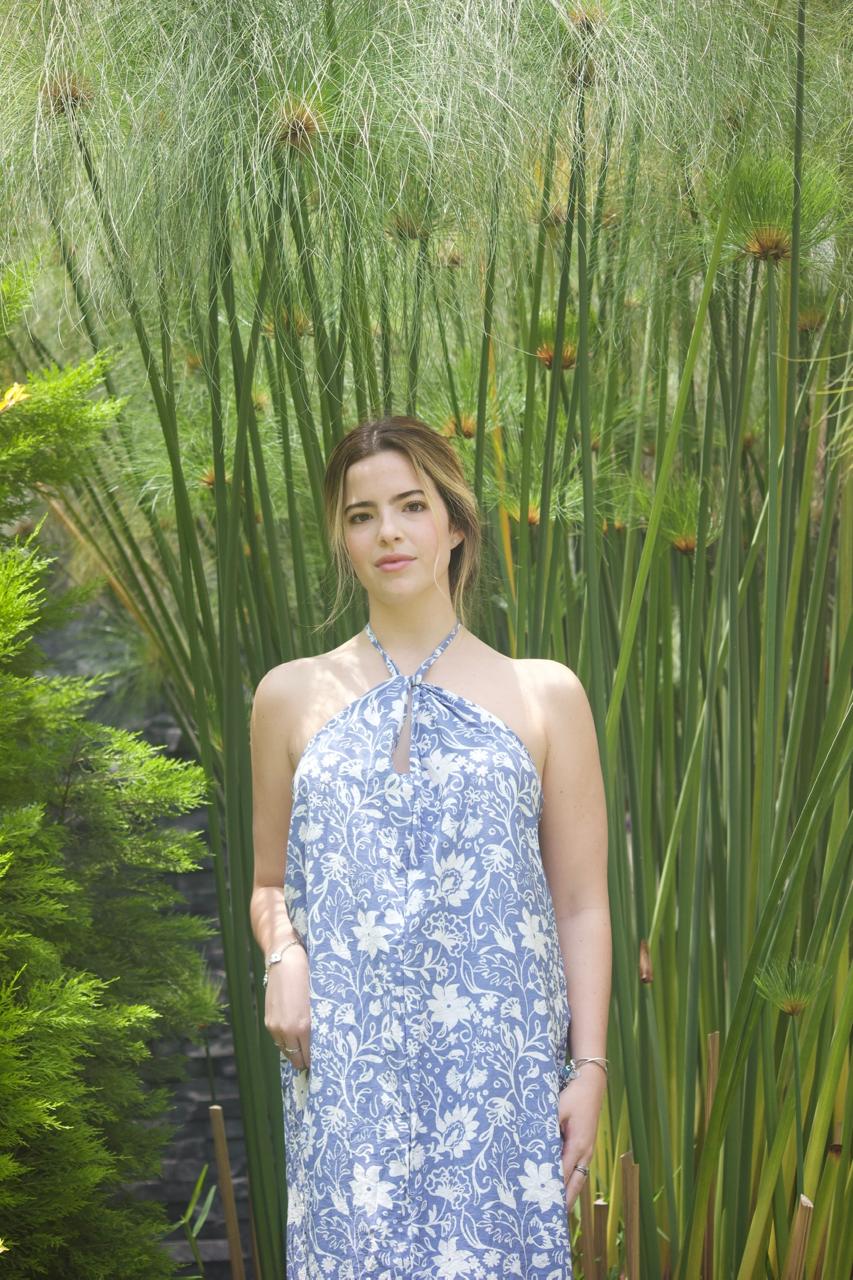 VESTIDO SOFIA CELESTE